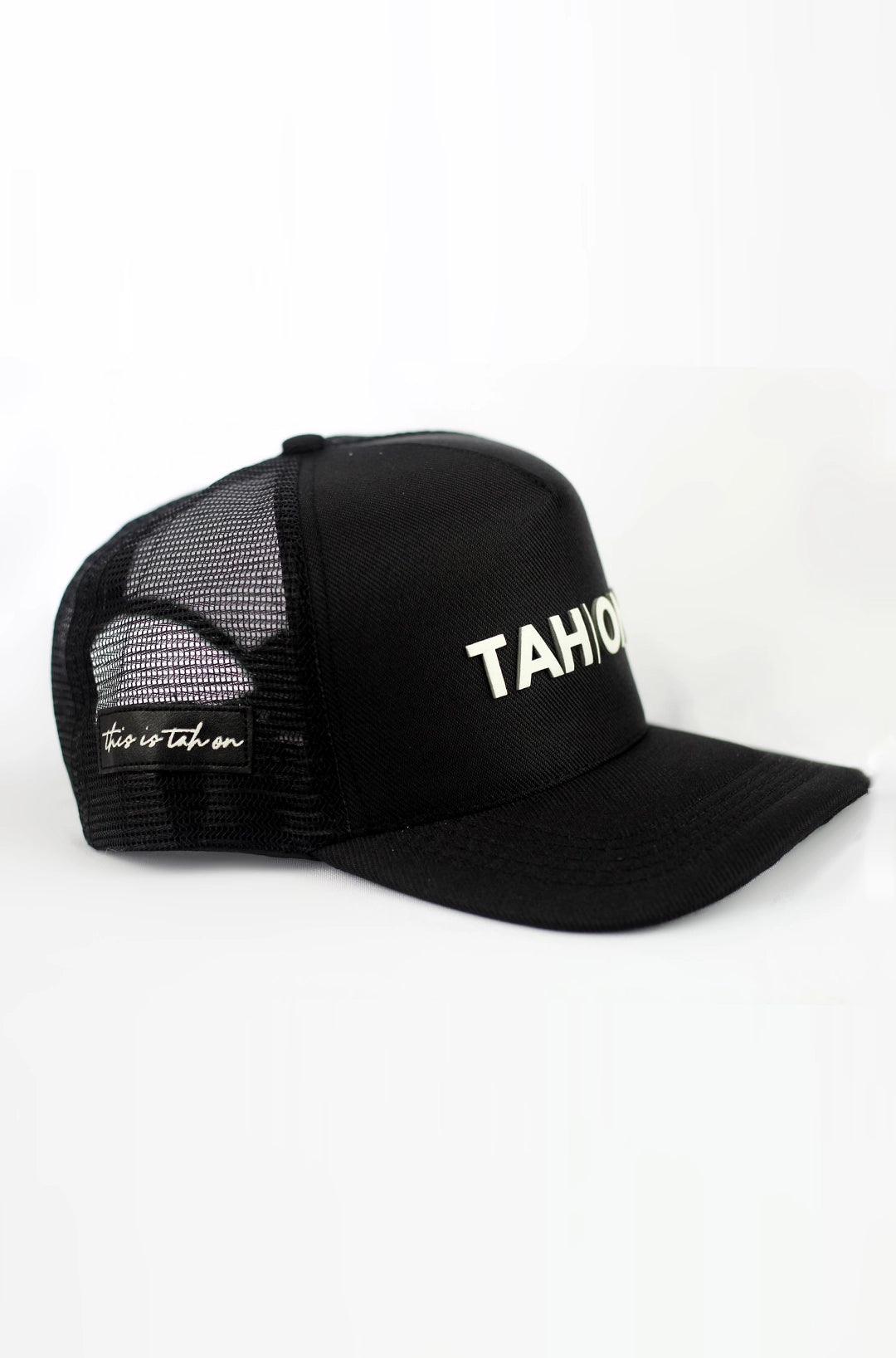 Boné Tah ON Trucker Preto / Branco - Tah On