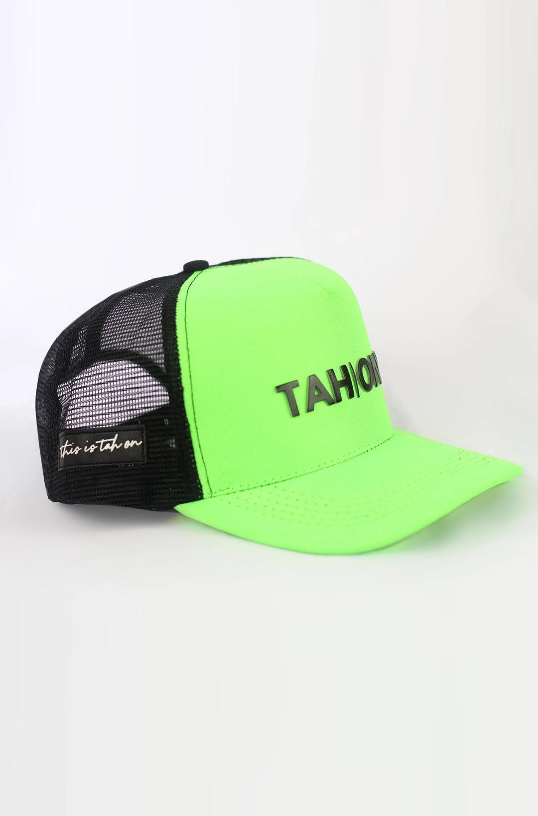 Boné Tah ON Trucker Verde Neon - Tah On